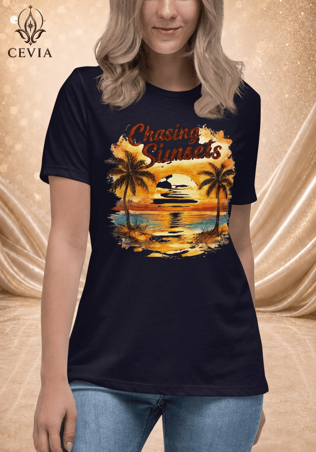 The Chasing Sunsets Graphic Tee