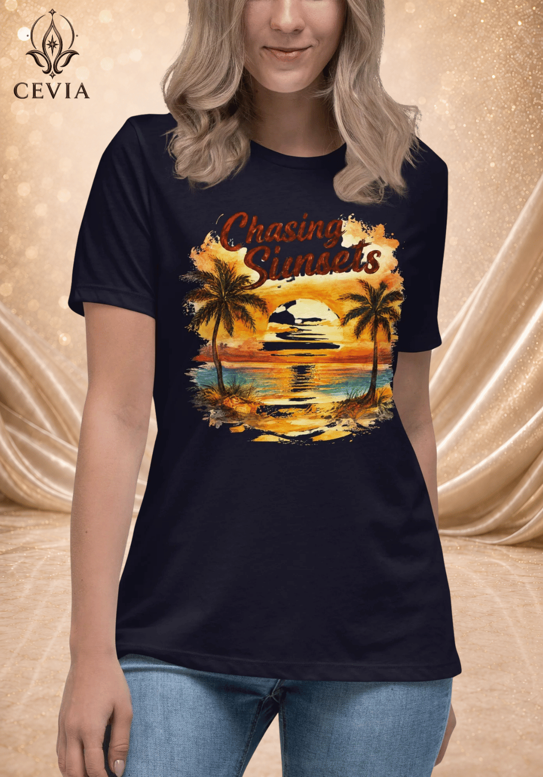 The Chasing Sunsets Graphic Tee