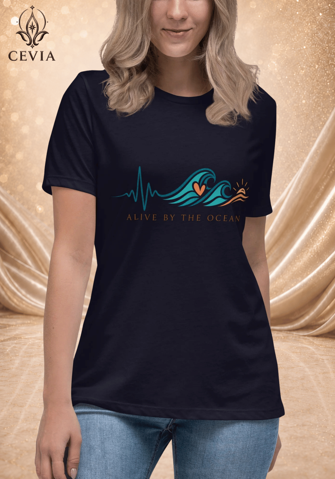 The Ocean Pulse Graphic Tee