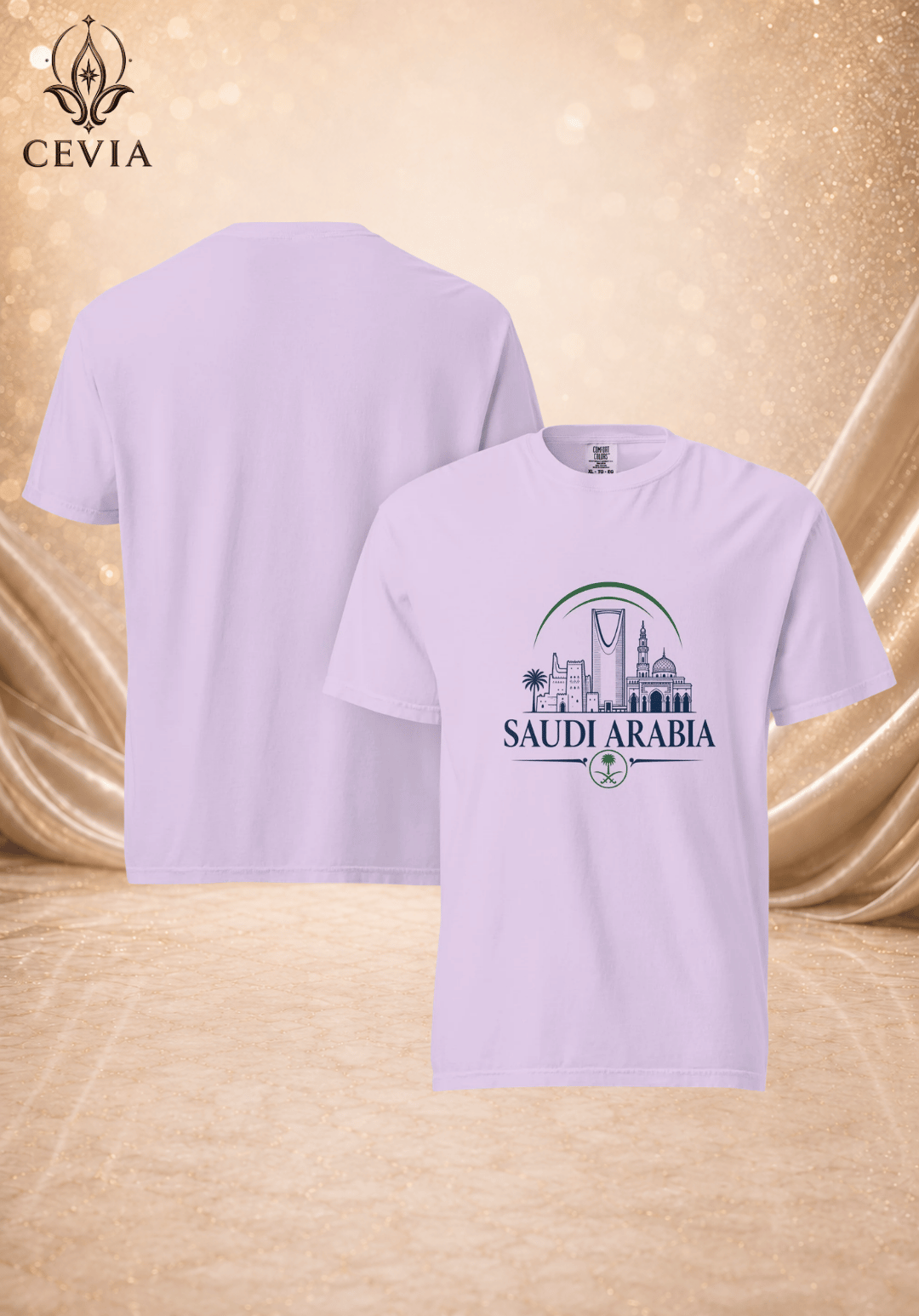 The Saudi Arabia Supporter Graphic Tee