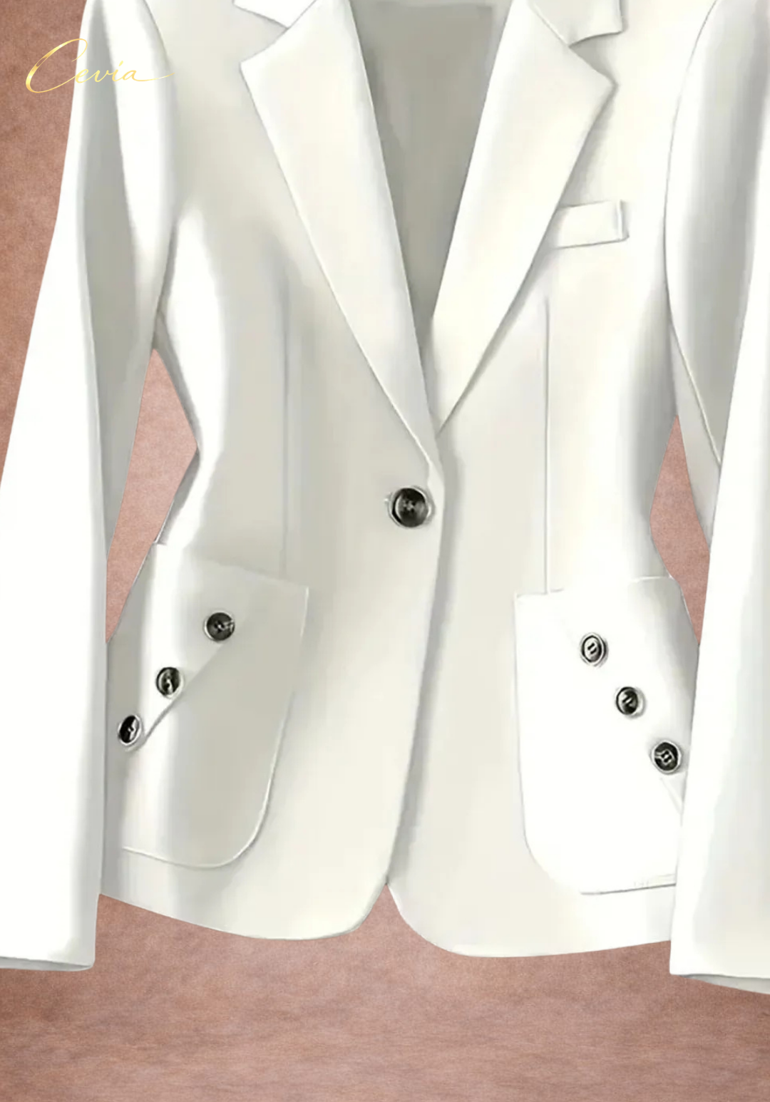 The Varelle Sculpted Statement Blazer