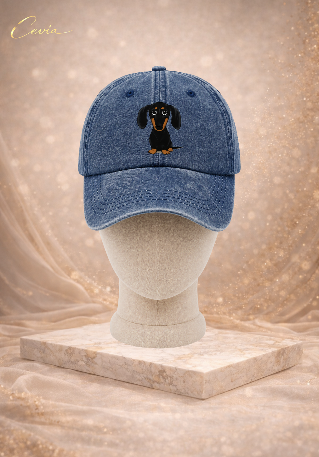 The Playful Pup Vintage Cap