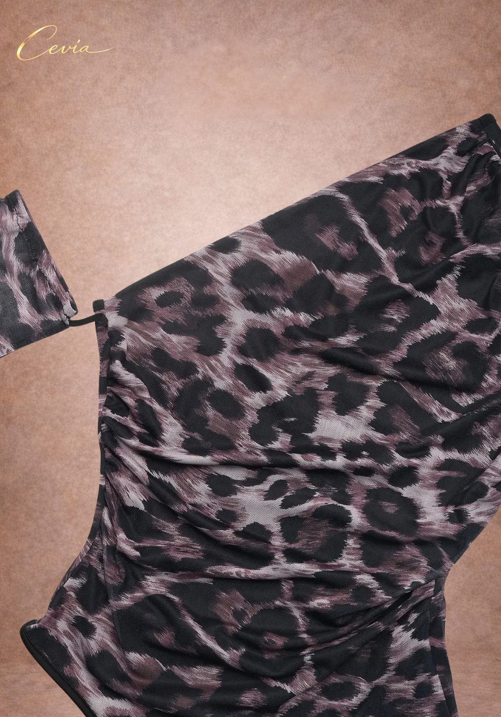 The Élissandre One-Shoulder Wild Contour Bodysuit