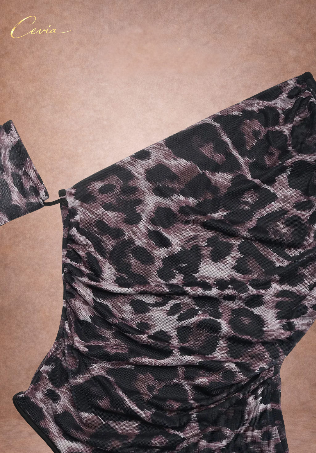 The Élissandre One-Shoulder Wild Contour Bodysuit