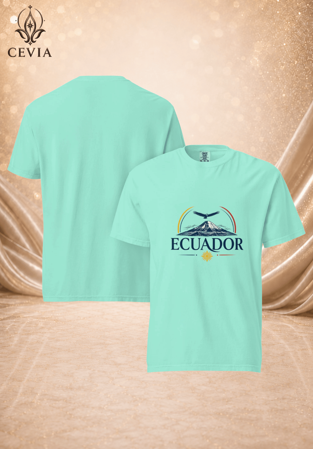 The Ecuador Supporter Graphic Tee