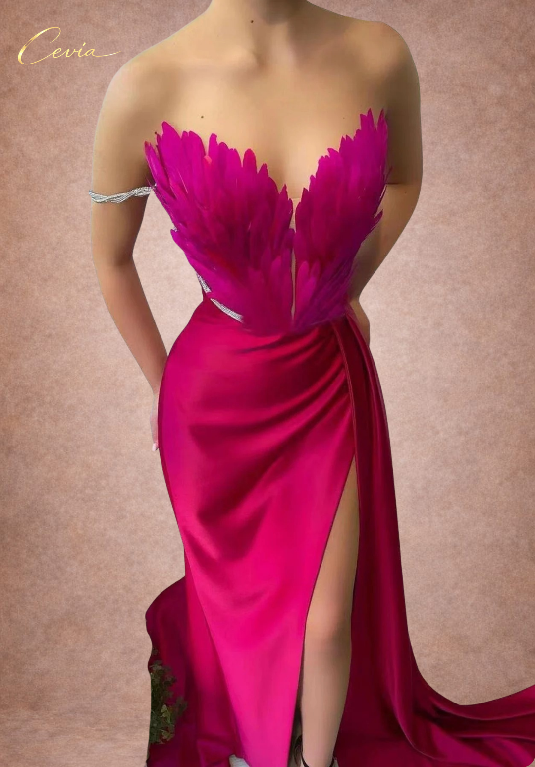 The Seraphine Aura Evening Gown