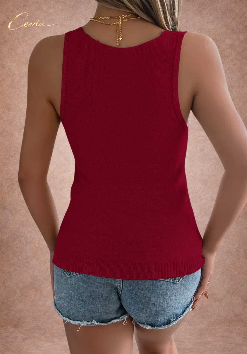 The Capri Crochet Knit Tank