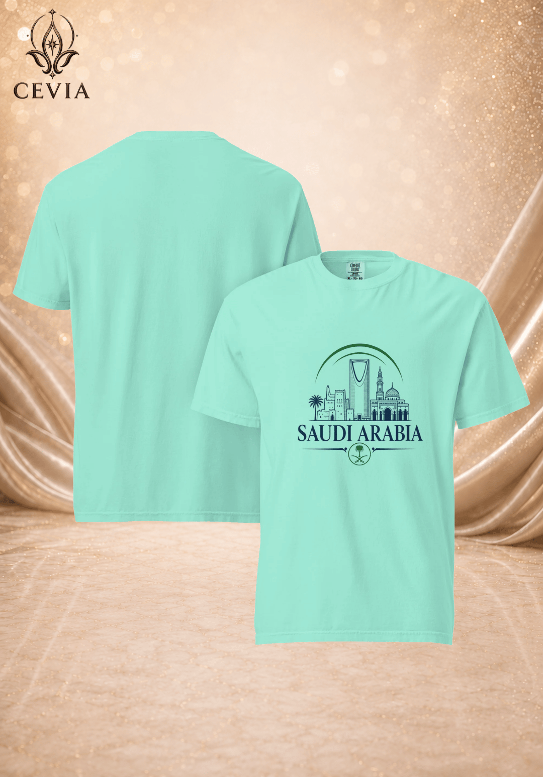 The Saudi Arabia Supporter Graphic Tee