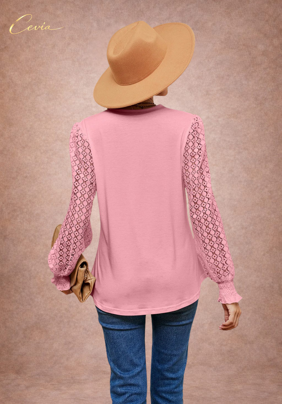 The Elowyn Lace-Elegance Blouse