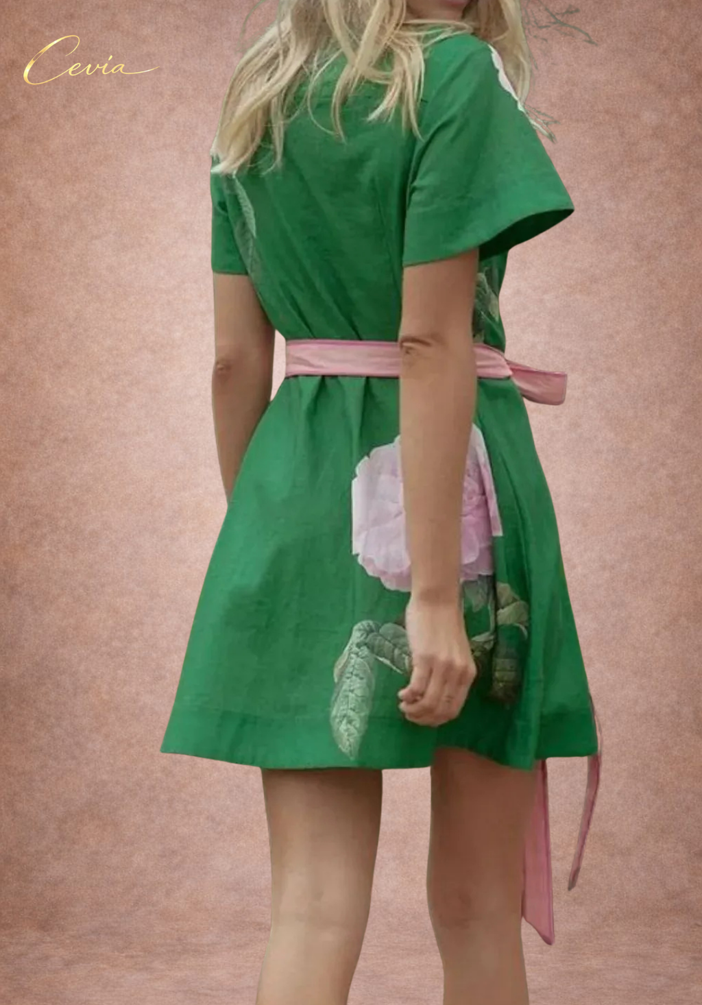 The Riviera Heritage Tie Dress
