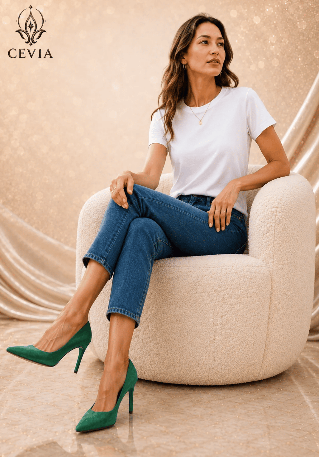 The Signature Pointed-Toe Stiletto Pumps