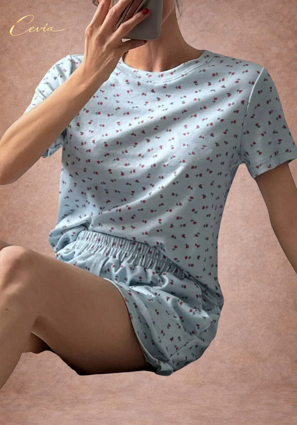 Roseline Whisper Pajama Set