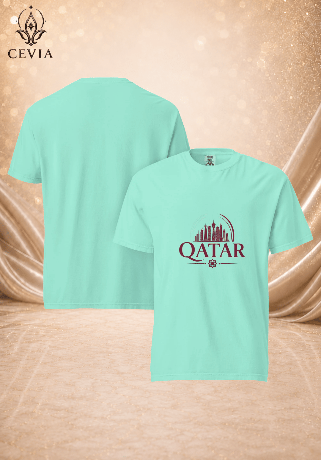 The Qatar Supporter Graphic Tee