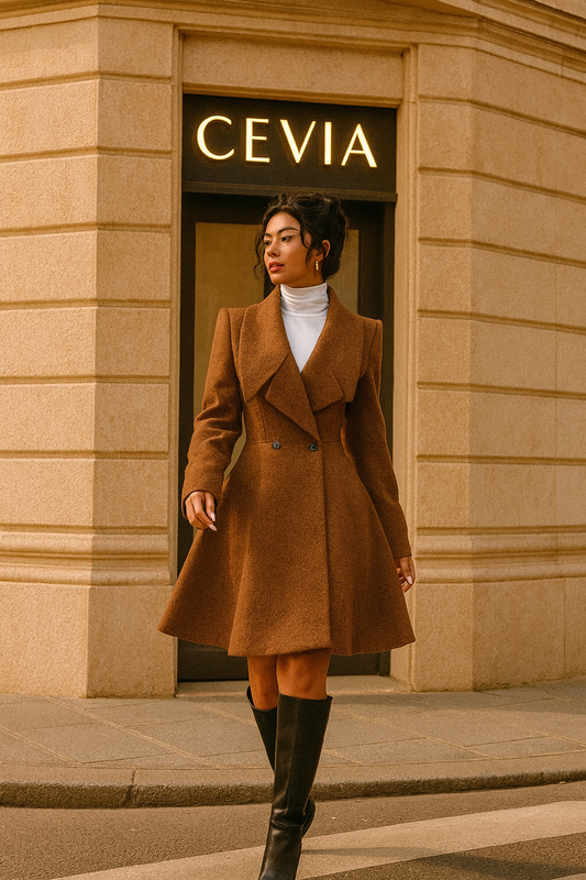 Urban Luxe Flare Coat