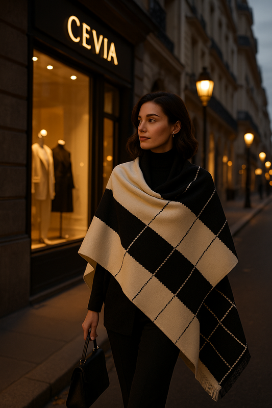 The Midnight Grace Shawl