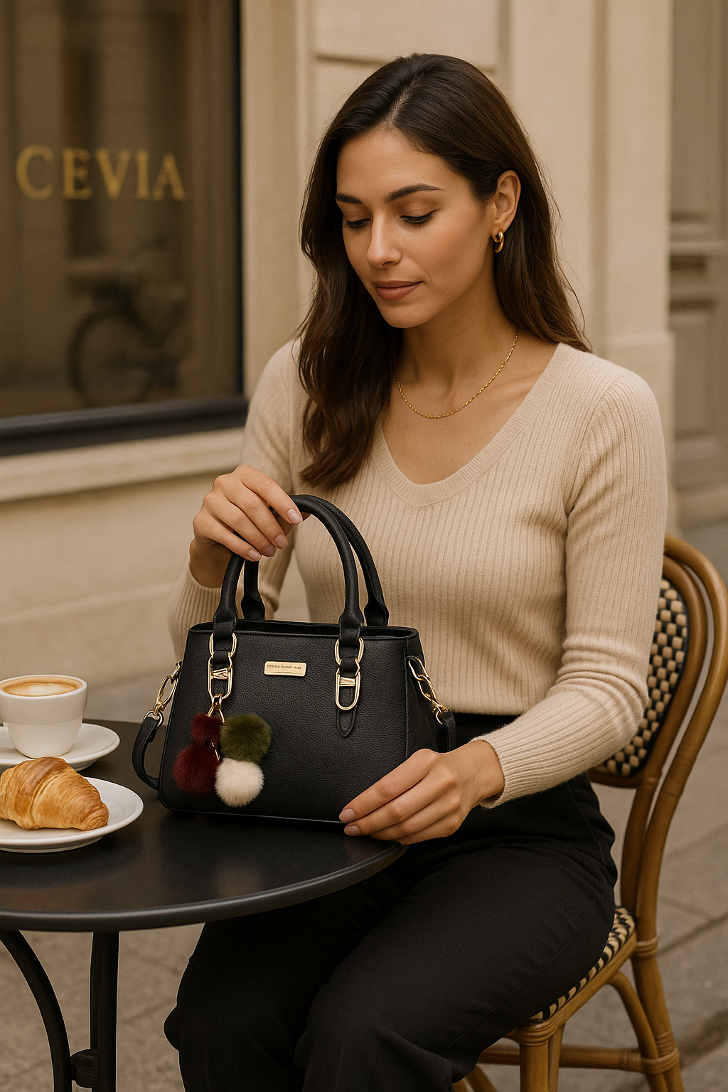 The Élora Satchel Bag