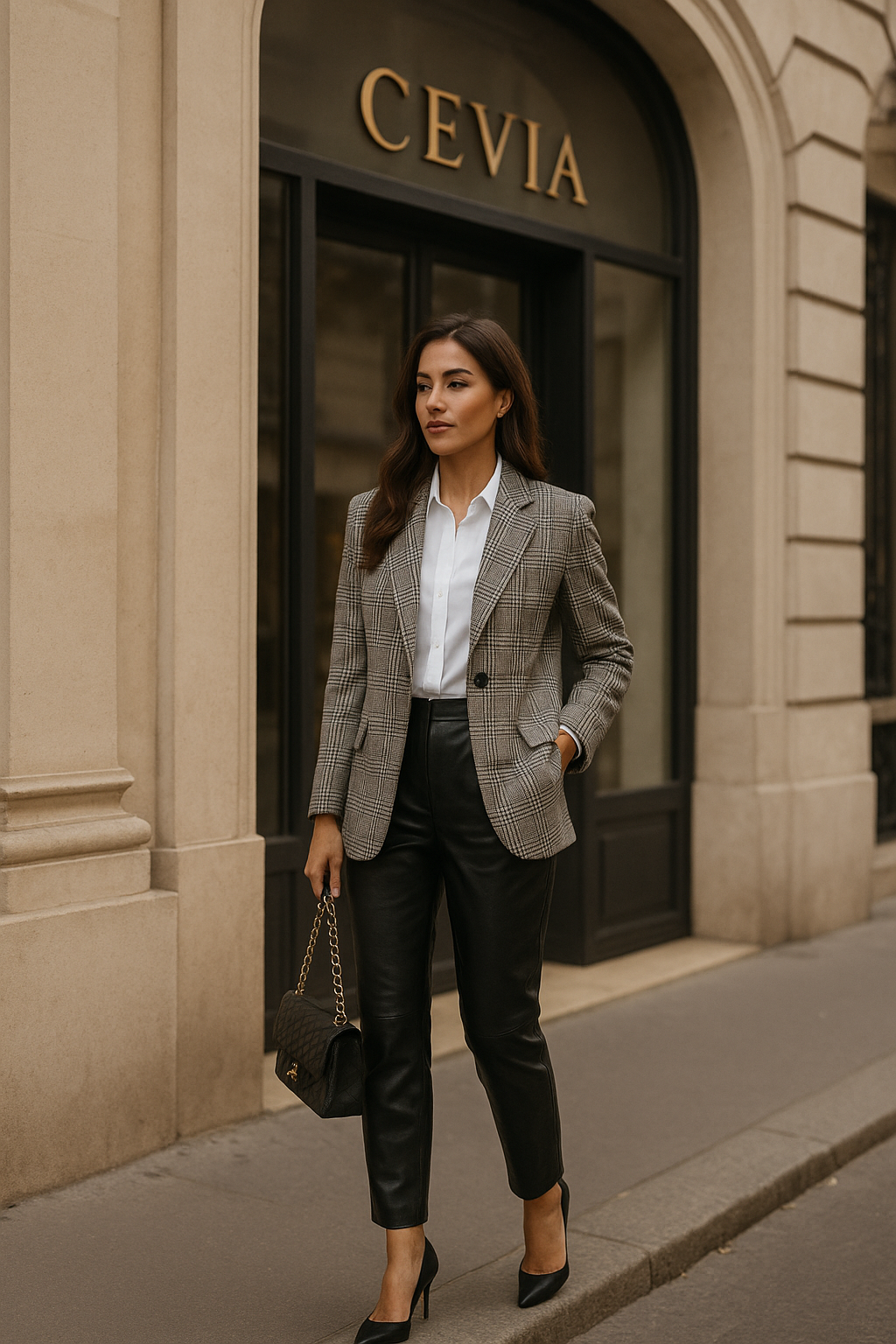 Plaid Blazer — Classic Check Edition