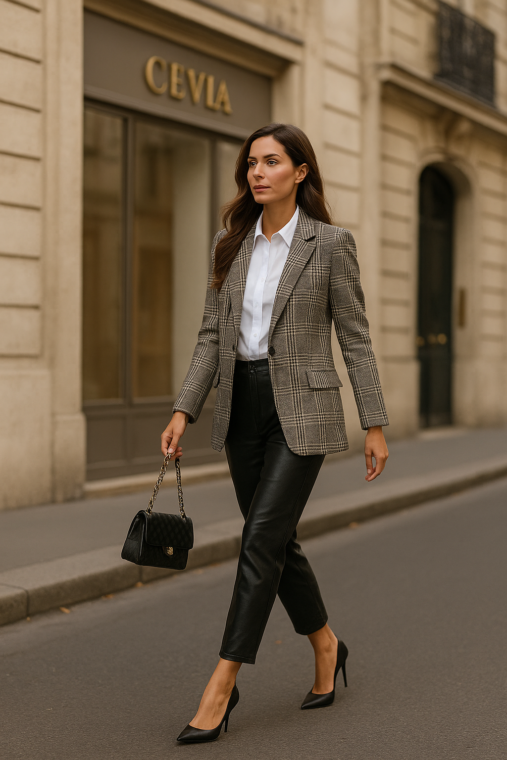 Plaid Blazer — Classic Check Edition