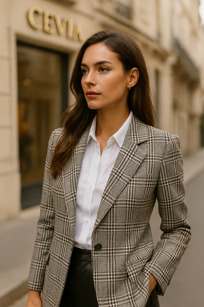 Plaid Blazer — Classic Check Edition