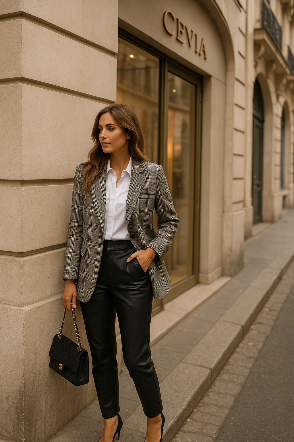 Plaid Blazer — Classic Check Edition