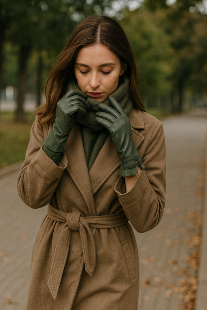 The Élise Leather Gloves