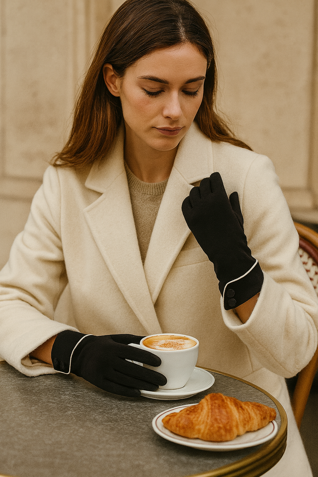 The Camille Velvet Touch Gloves