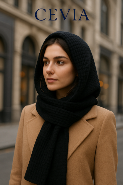 Elegant Hooded Scarf