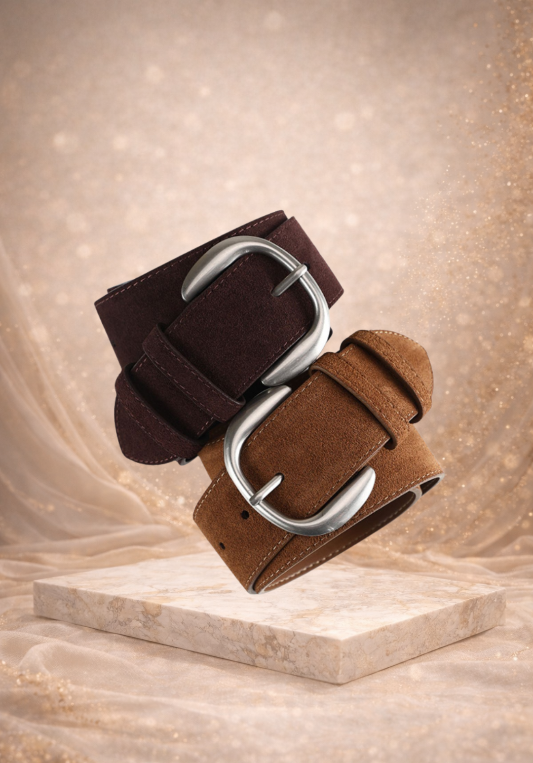 The Aurelia Wide Leather Belt