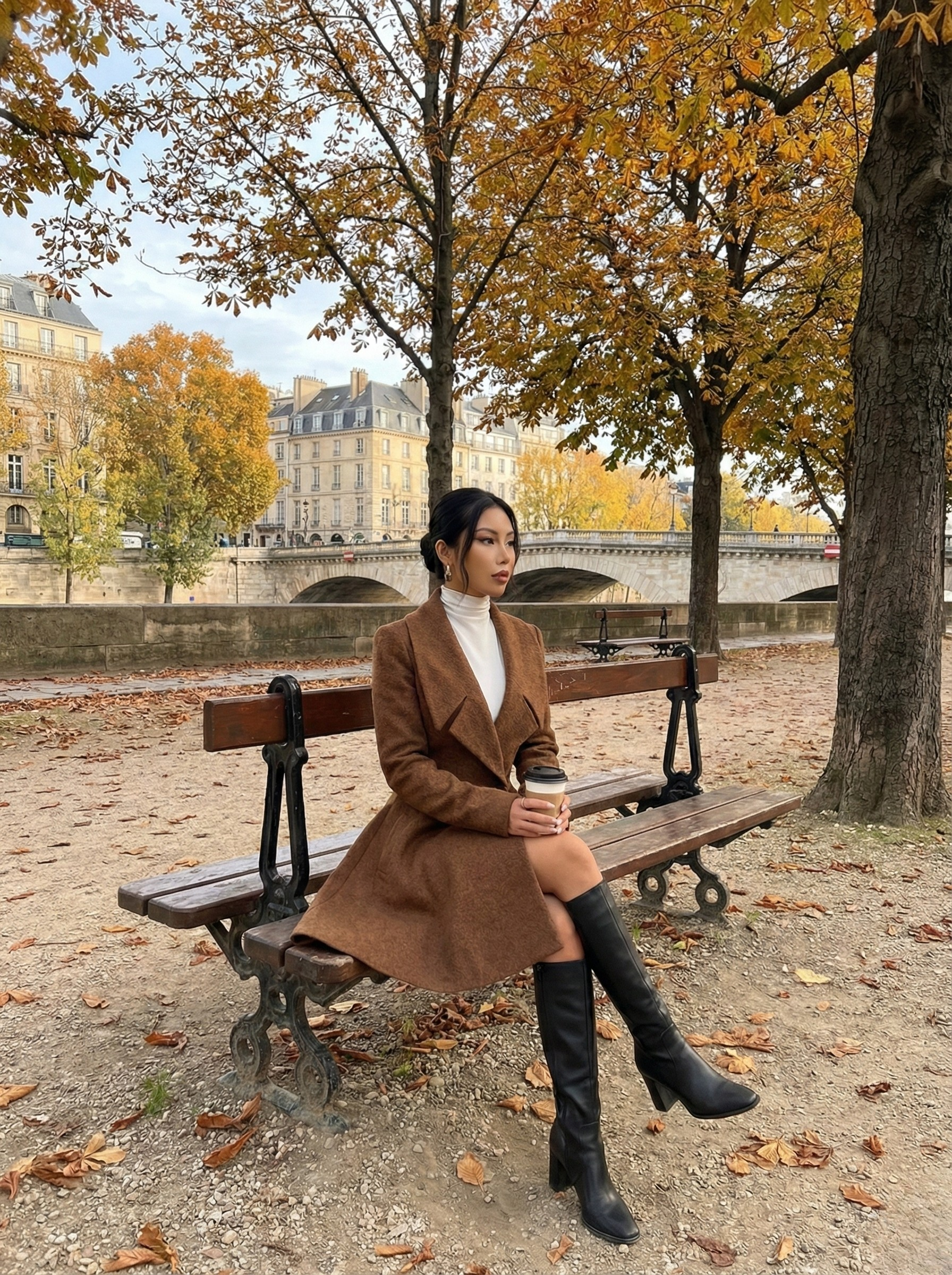 Urban Luxe Flare Coat