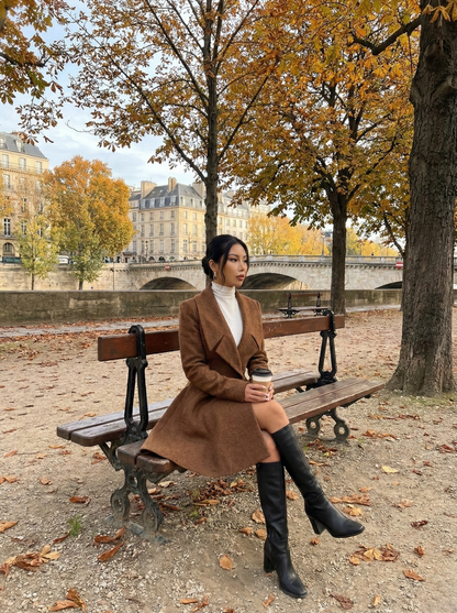 Urban Luxe Flare Coat