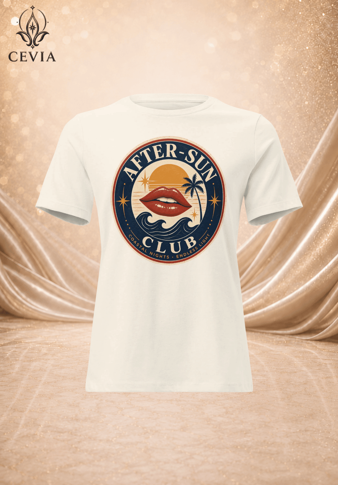 The After-Sun Club Graphic Tee - CEVIA