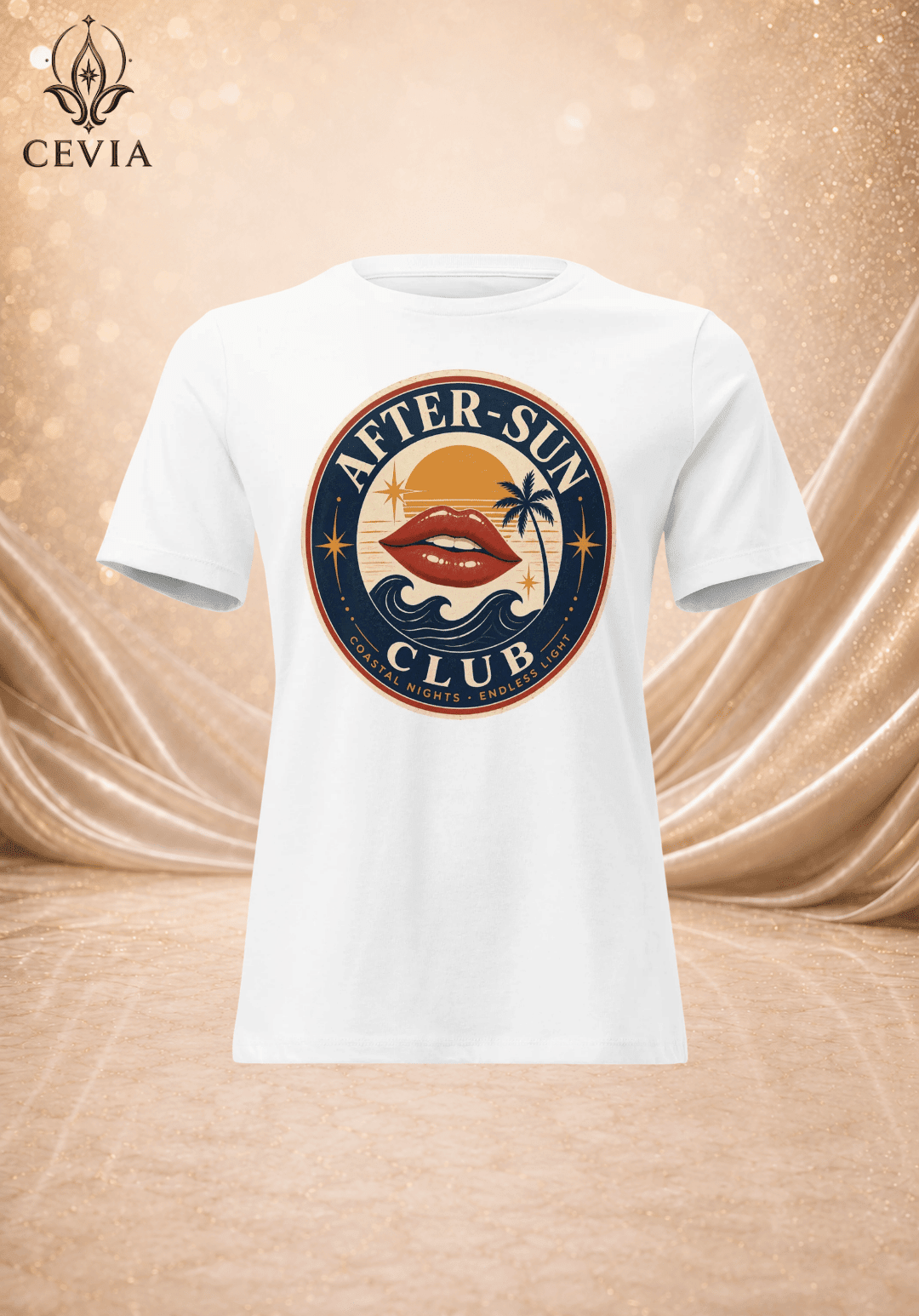 The After-Sun Club Graphic Tee - CEVIA