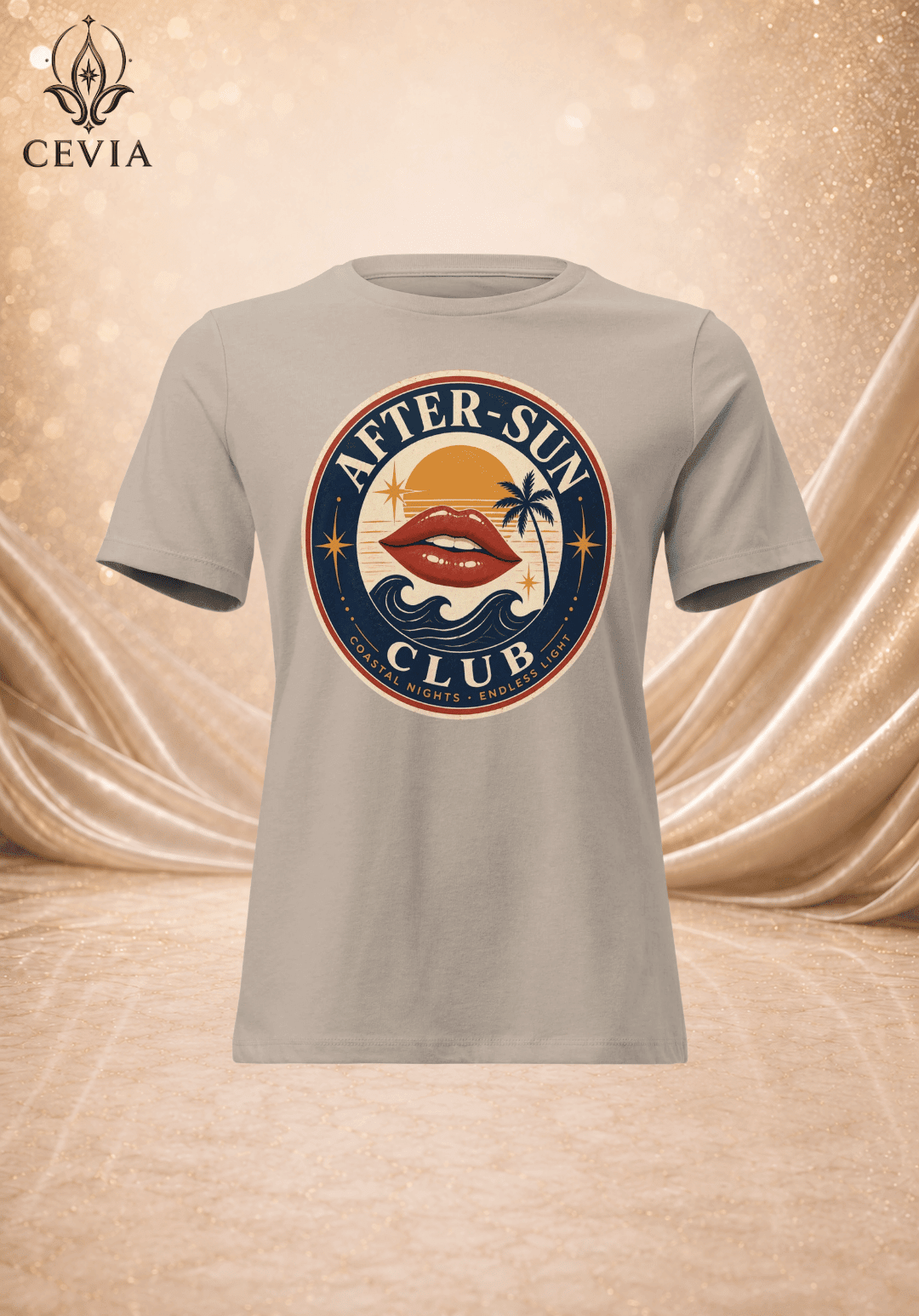 The After-Sun Club Graphic Tee - CEVIA