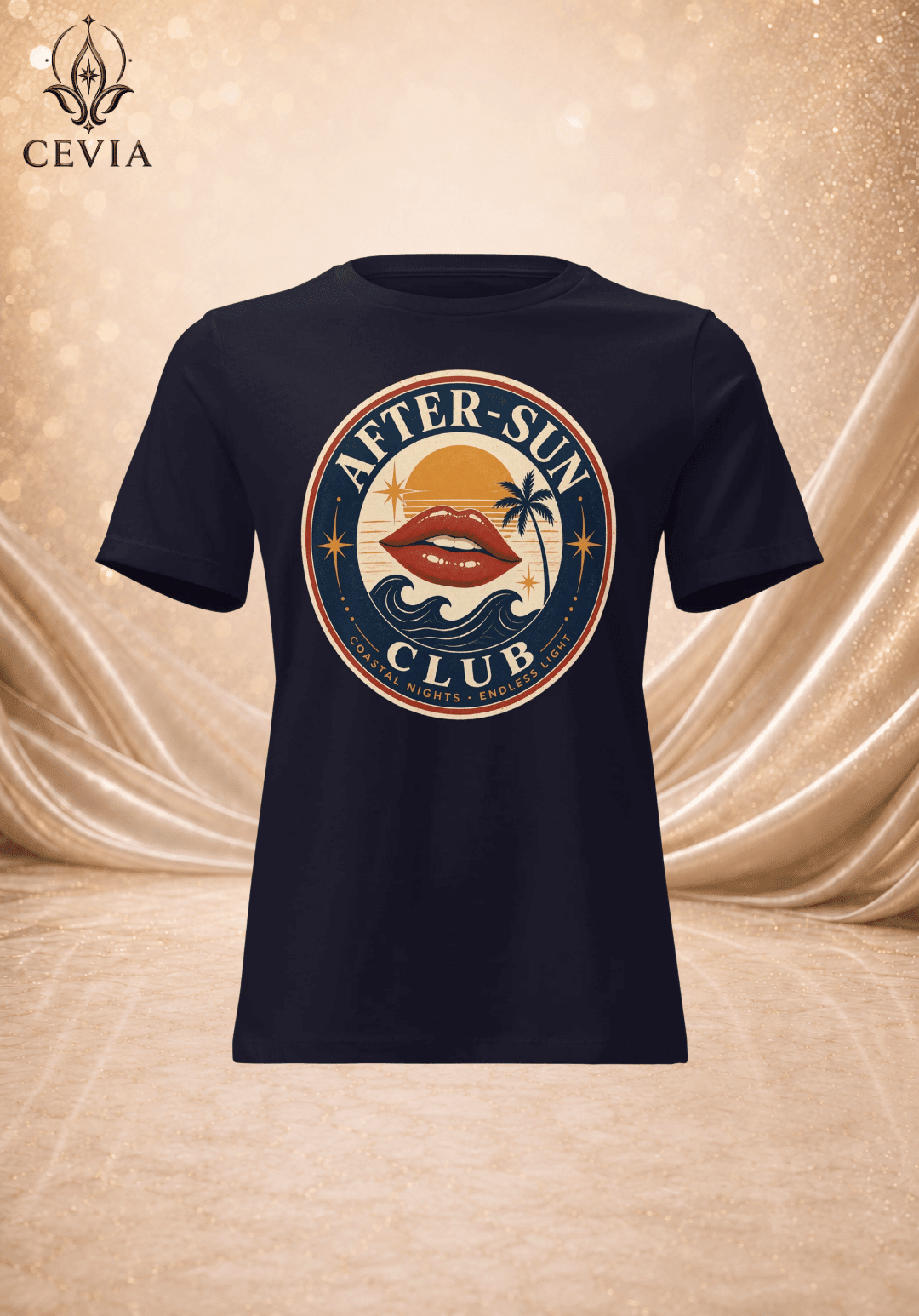 The After-Sun Club Graphic Tee - CEVIA