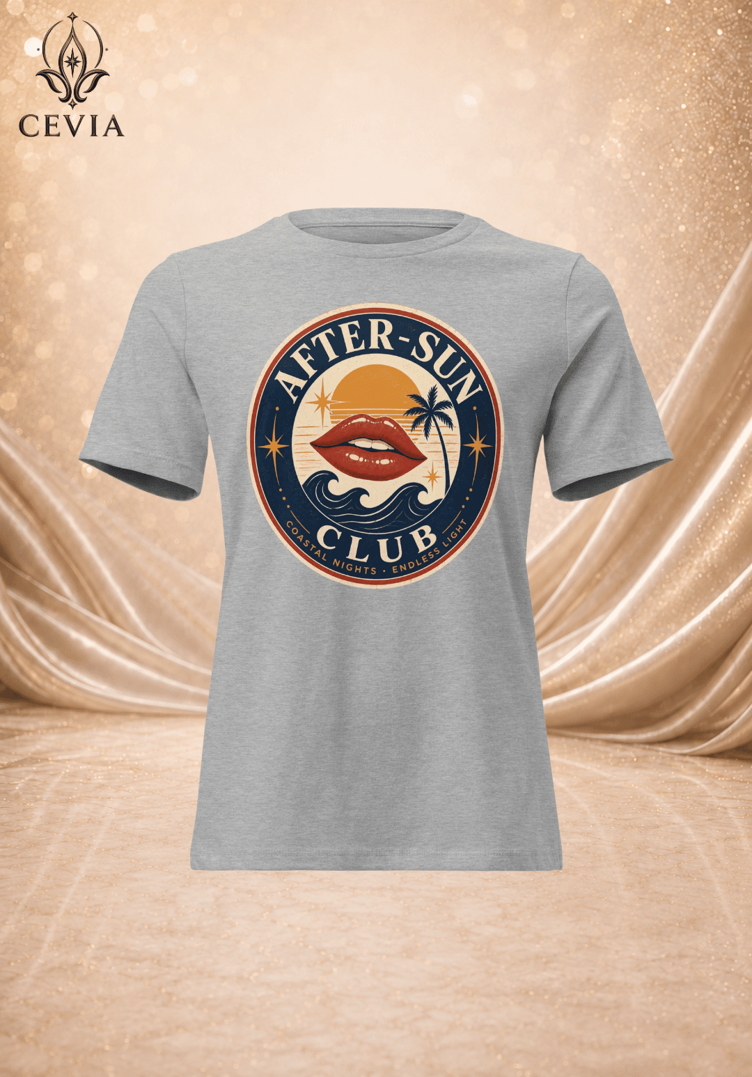 The After-Sun Club Graphic Tee - CEVIA