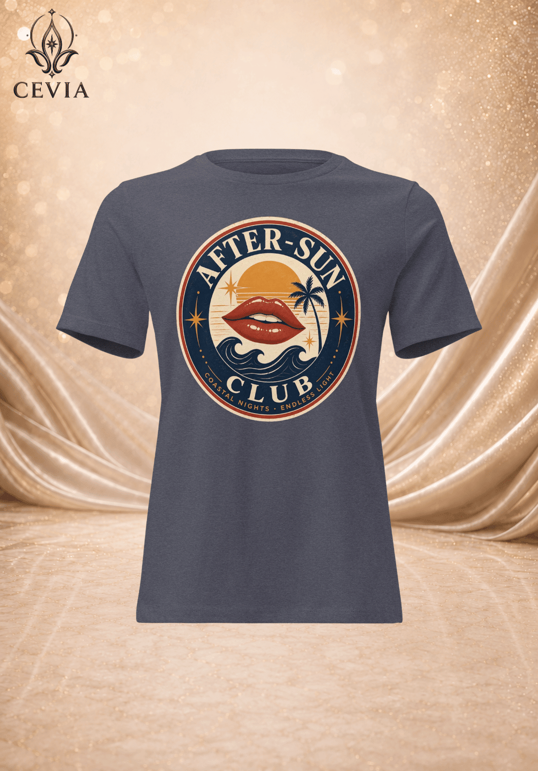 The After-Sun Club Graphic Tee - CEVIA