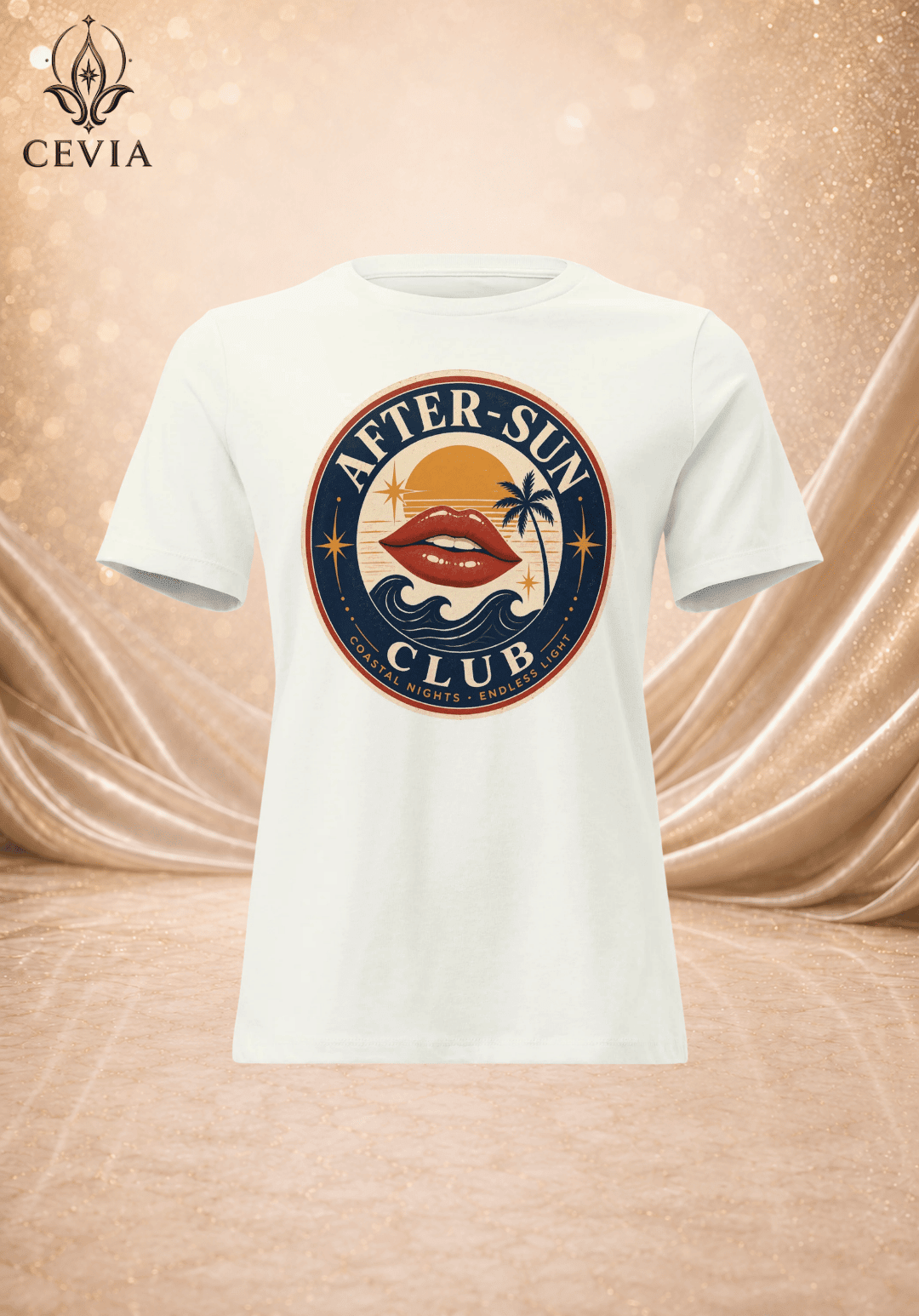 The After-Sun Club Graphic Tee - CEVIA