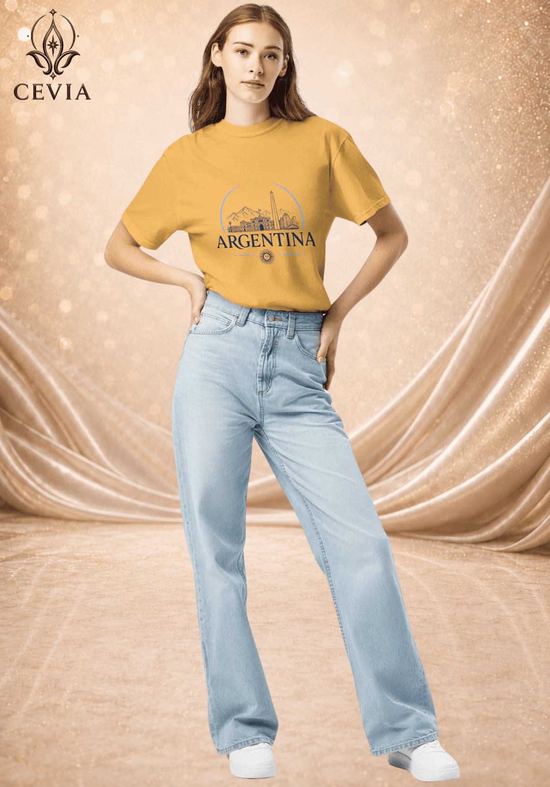 The Argentina Supporter Graphic Tee - CEVIA