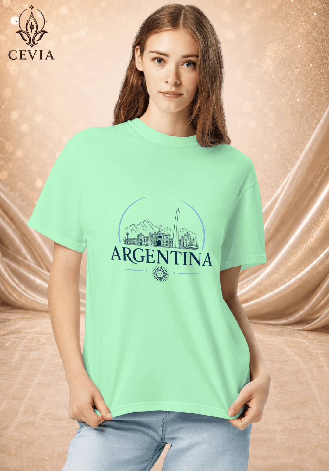 The Argentina Supporter Graphic Tee - CEVIA