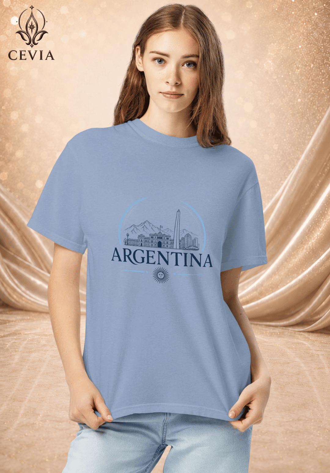 The Argentina Supporter Graphic Tee - CEVIA