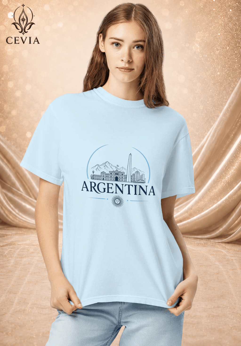 The Argentina Supporter Graphic Tee - CEVIA