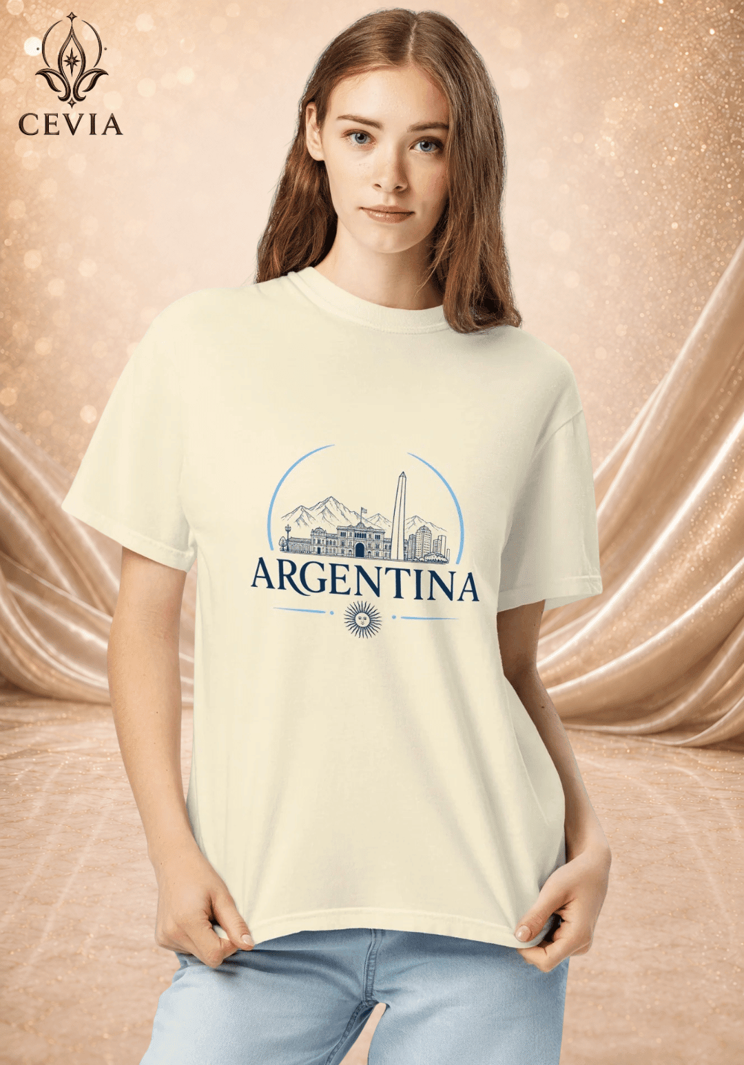 The Argentina Supporter Graphic Tee - CEVIA