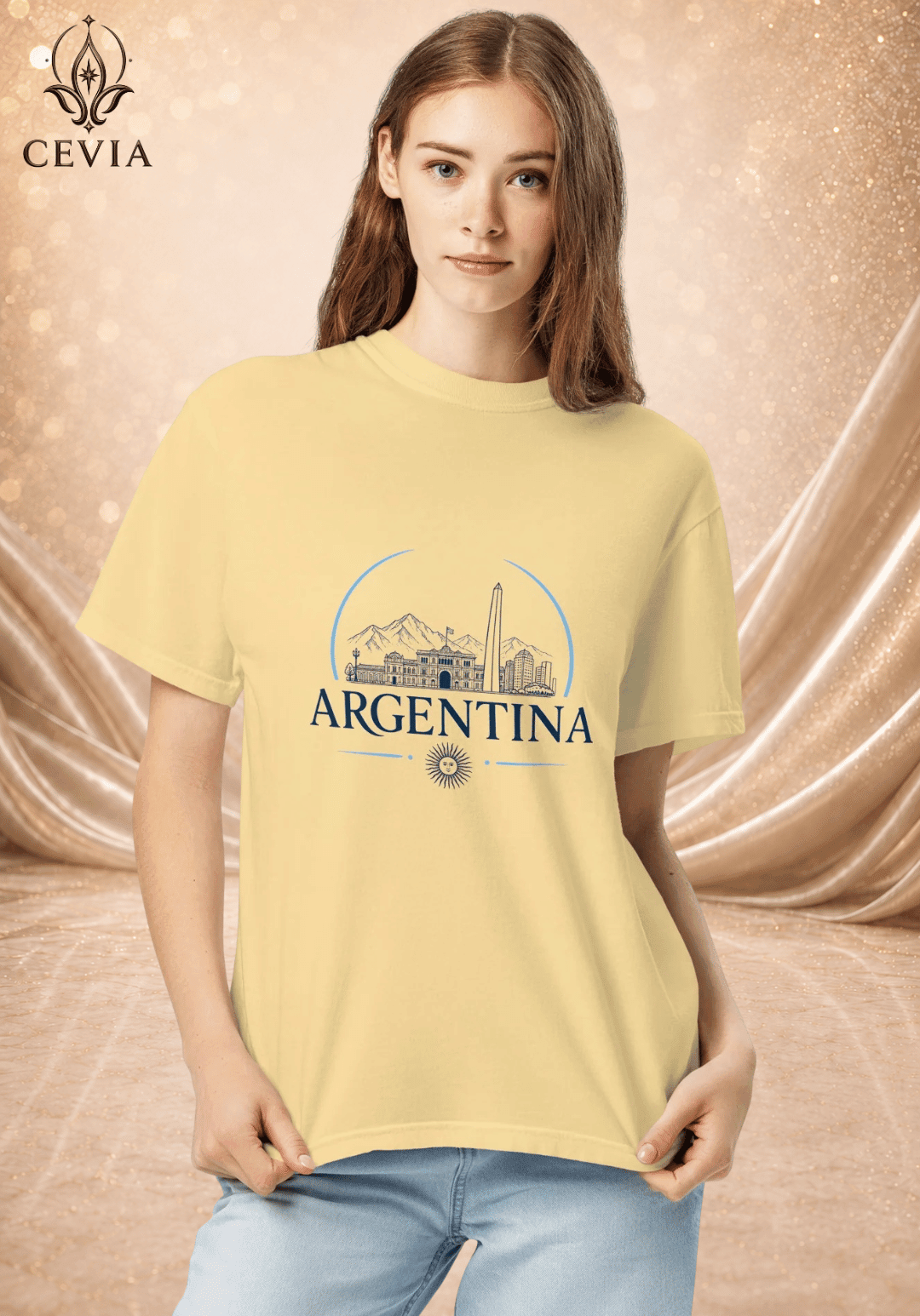 The Argentina Supporter Graphic Tee - CEVIA