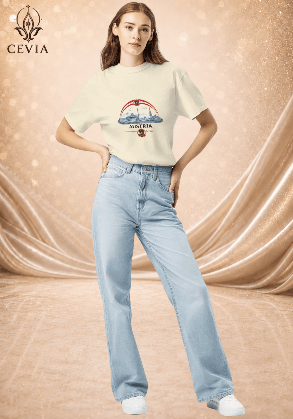 The Austria Supporter Graphic Tee - CEVIA