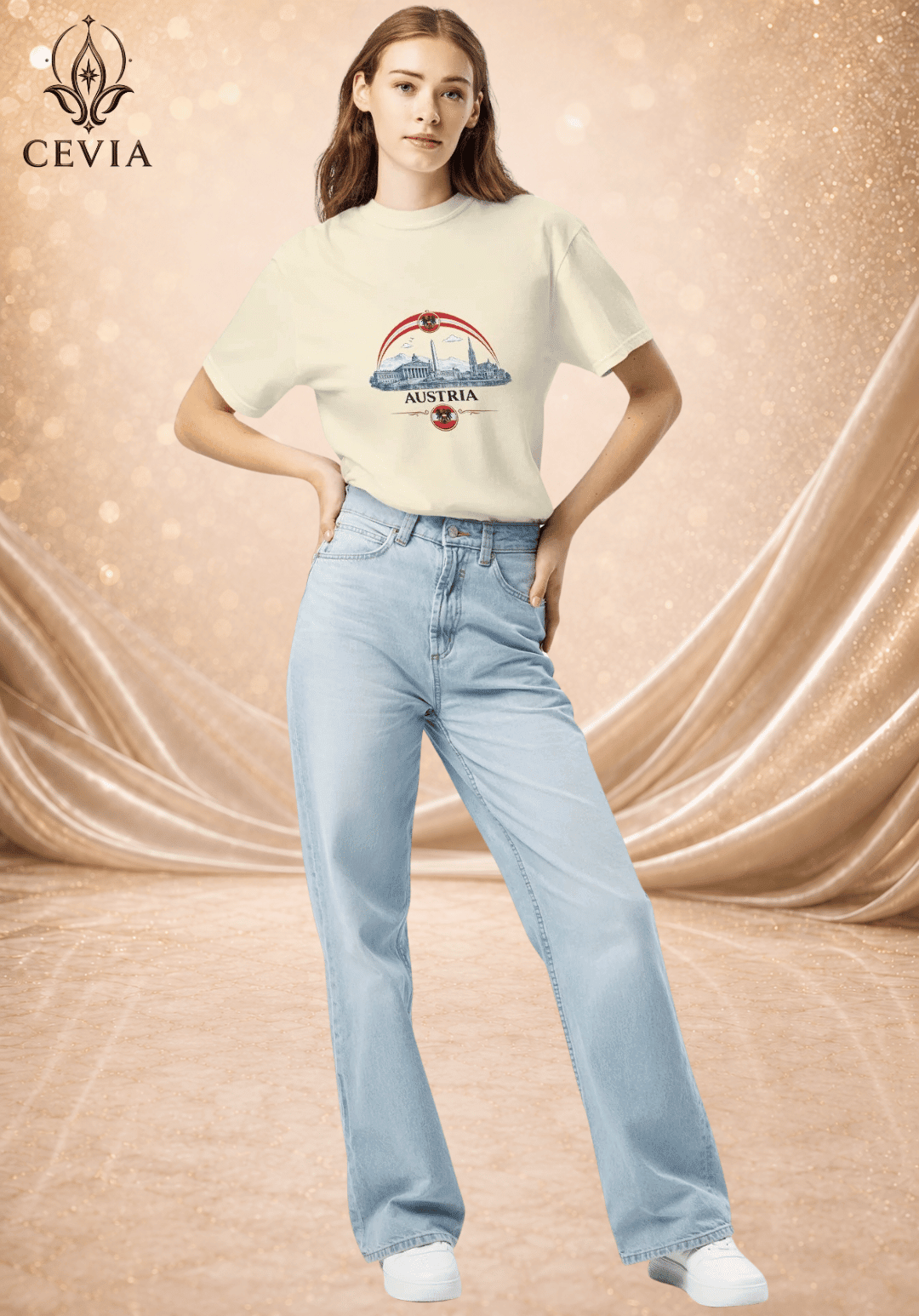 The Austria Supporter Graphic Tee - CEVIA