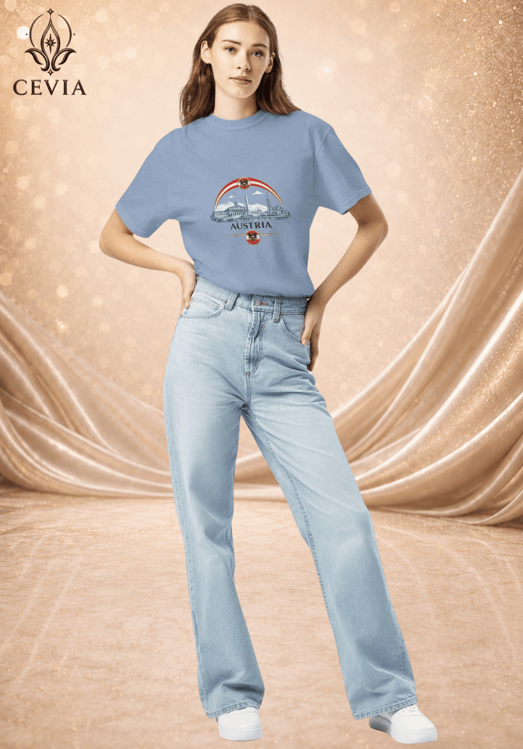 The Austria Supporter Graphic Tee - CEVIA