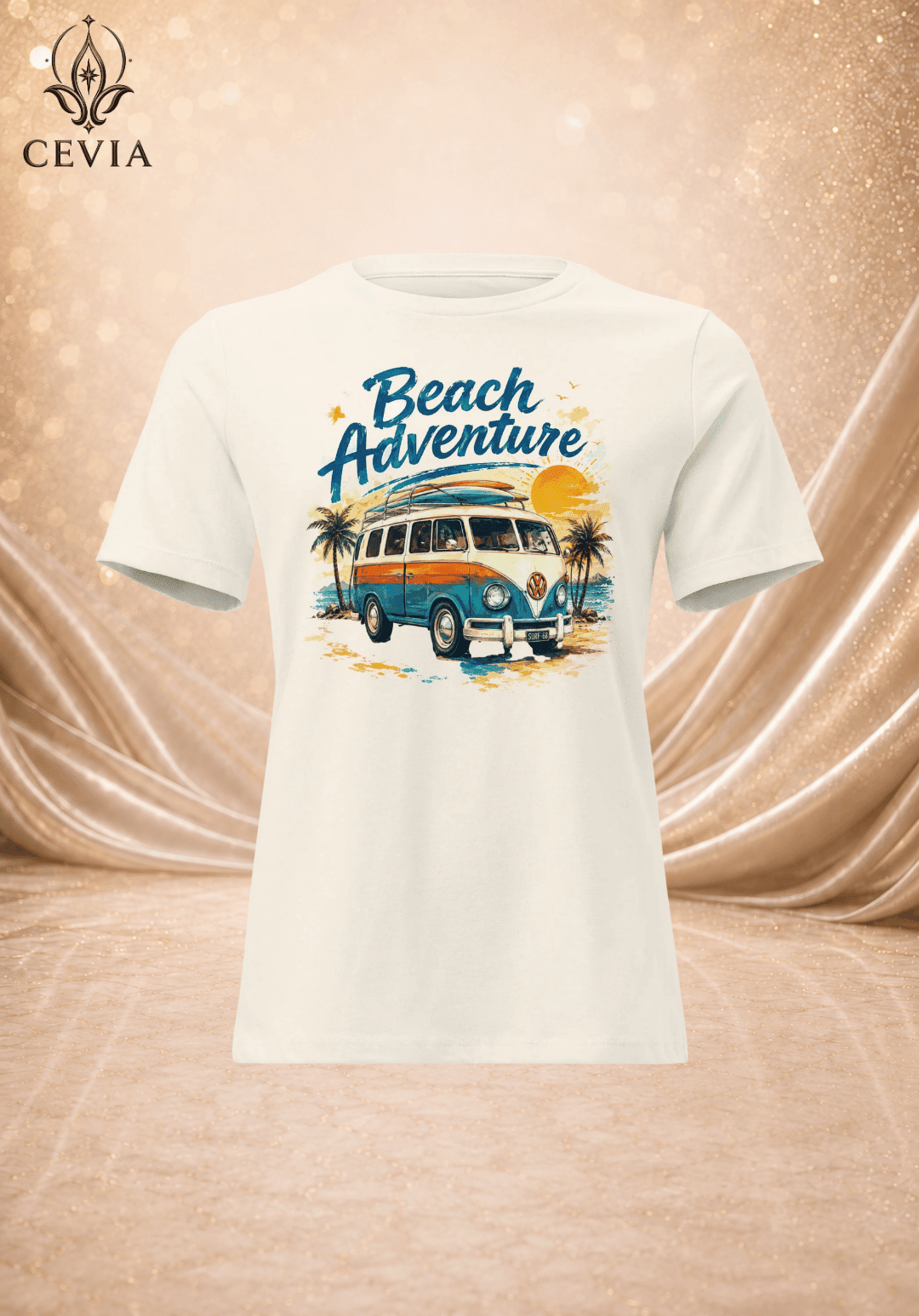 The Beach Adventure Graphic Tee - CEVIA