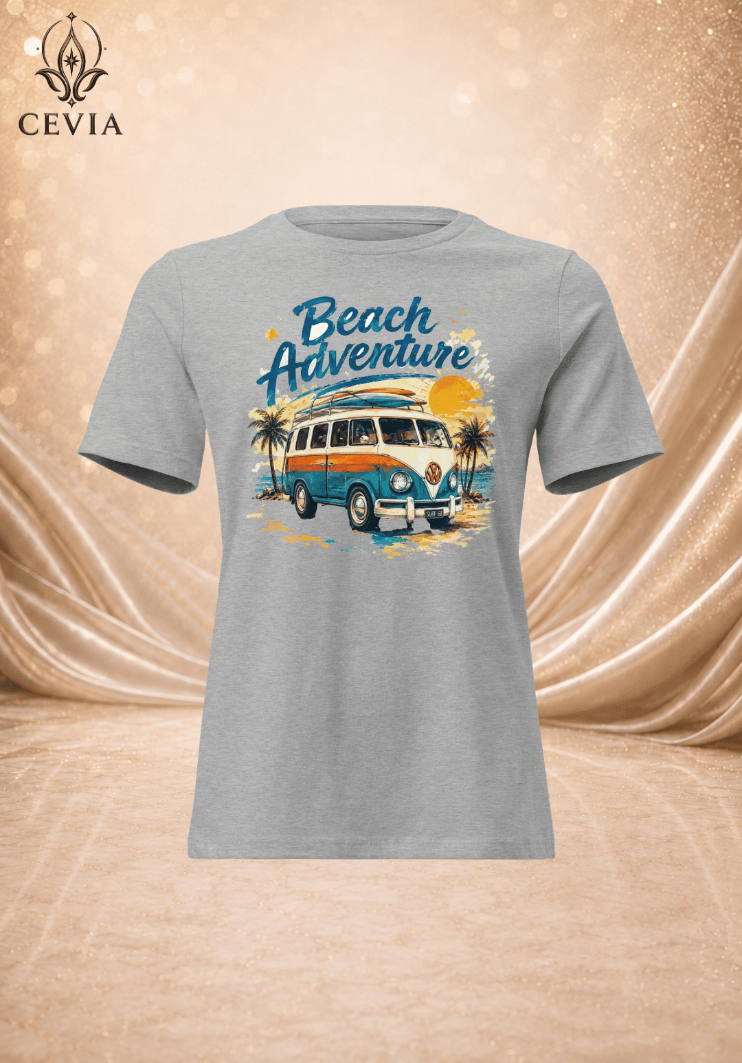 The Beach Adventure Graphic Tee - CEVIA