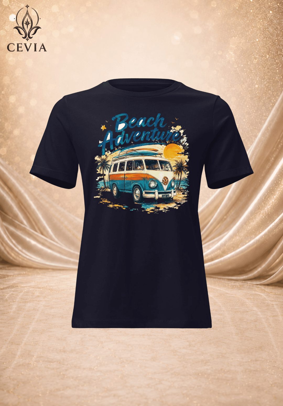 The Beach Adventure Graphic Tee - CEVIA