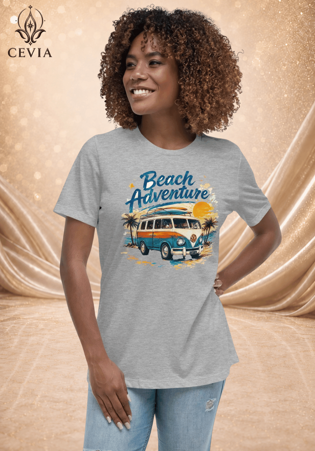 The Beach Adventure Graphic Tee - CEVIA